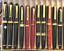 Fountain pen makers in japan have gone the extra mile to blend japanese tradition with international influences. Japanese Fountain Pens Dayne S Vintage Fountain Pens Daynix Aol Com