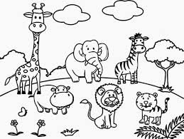 Contoh belajar mewarnai anak tk paud terbaru gambarcoloring. Gambar Hewan Mewarnai Tk