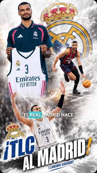 TLC ficha por el Real Madrid. Un jugador clave en la gran temporada de Baskonia. ¿Alero titular? #basket #realmadrid #baskonia