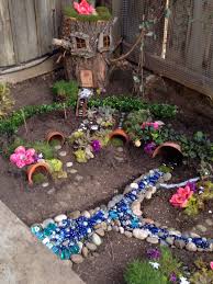 Fairy Garden With Stump Asian Gardens Are Based On Japanese Chinese Garden Design As Well As The Teachings In 2020 Large Fairy Garden Fairy Garden Diy Fairy Garden