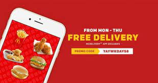 Mcdelivery coupon codes december 2020. There S A Mcdelivery Promo Code That Offers Free Delivery From Monday To Thursday You Probably Didn T Know Great Deals Singapore