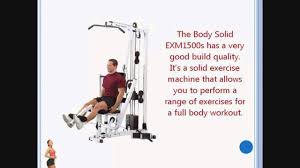 body solid exm1500s single stack home gym review