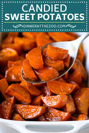I had been afraid because my son and i like ours with a pecan crunch topping, but my youngest daughter and her husband only want a marshmallow topping. Candied Sweet Potatoes Dinner At The Zoo