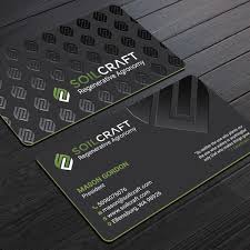 When designing personalized business cards, choose from available options, such as standard business cards, rounded corner business cards, thick business cards, and more. Soilcraft Business Cards Business Card Contest 99designs
