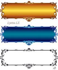 Borders Labels 2 By Lyotta On Deviantart Frame Border Design Page Borders Design Banner Background Images