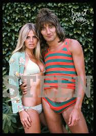 Britt ekland, rod stewart and maud adams during britt ekland, rod stewart and maude adams sighting at the st. Rod Stewart Britt Ekland Beverly Hills Los Angeles March 1976 The David Steen Archive
