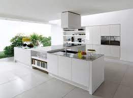 I would like a darker color, but can't afford to it. Best White Kitchen Ideas Photos Of Modern White Kitchen White Ceramic Tile Floor In Kitchen