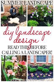 Best Front Yard Landscaping Ideas On A Budget Diy Landscape Design Front Yard Landscaping Simple Yard Landscaping Simple Beginners Landscaping