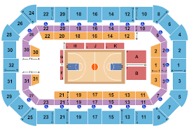 dow event center seating chart saginaw