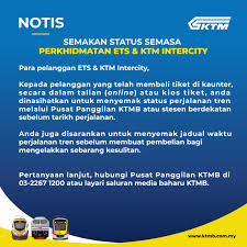 Ia merupakan satu sistem pengkalan data keluarga miskin yang diwujudkan di. Book Ktm Ets Intercity Train Ticket Online In Malaysia Ktmb