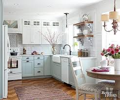33 Attractive Small Kitchen Design Ideas A Solution For Budget Kitchens Layout Colors White Cottage Kitchens Kitchen Remodel Small Cottage Kitchen Design