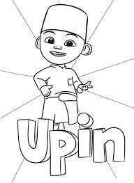 Tranh cho bé tô màu upin. Upin And Ipin Coloring Pages Free Printable Coloring Pages For Kids