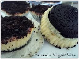 What's better than an oreo? Resepi Mini Oreo Cheesecake