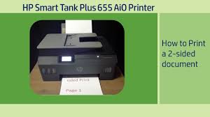 Print, scan, and share files by using hp smart with your hp printer. Hp Smart Tank 500 515 519 615 651 655 Printer How To Print A 2 Sided Document Youtube