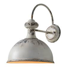 Forty West Rich Distressed White Plug In Sconce 707100 Bellacor Industrial Sconce Sconce Lighting Industrial Light Fixtures
