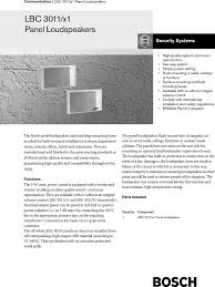 44, and unfortunately by the time we realized it was wrong unit, return window bosch d293a fire alarm smoke detector base. Boschlbc301201 Lbc3011 X1 User Manual