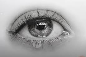 Make the shape of the falling drop the same way. How To Draw A Realistic Crying Eye Step By Step