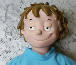 Horrid Henry Plush Talking Doll 17 Inch Tall Fully Working Good Clean Condition Purple Hands Dolls Boy Doll