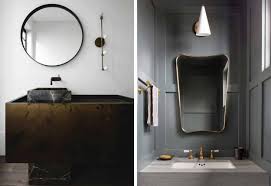 Recessed medicine cabinets sit inside a hole in the wall to create a minimal protrusion and take up less wall space. Why Designers Hate Most Medicine Cabinets Some Genius Alternative Bathroom Storage Solutions Emily Henderson