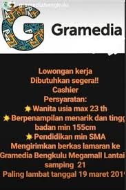 Lowongan kerja kompas gramedia group terbaru. Lowongan Kerja Gramedia Bengkulu Caribengkulu