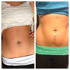 Three Weeks Later A Little More Definition Not There Yet But I M Closer Than I Was Yesterday Belly Button Rings Belly Health Fitness