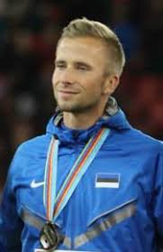 Estonian hurdler