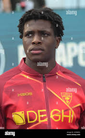 Patrick dorgu of us lecce hi-res stock photography and images