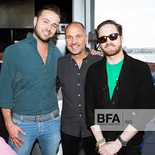 Marco Cilia, Carlos Coutourier at Opening of LA PISCINE at HOTEL AMERICANO 