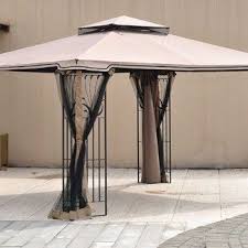 Sunjoydirect Com Sunjoy Walmart 10x12 Leaf Steel Gazebo Canopy Set Steel Gazebo Gazebo Canopy Gazebo