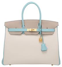 Hermes Birkin Hss Tri Color Craie Gris Tourterelle Blue Atoll Togo 35cm Tote Hermes Birkin Bag 35cm Hermes Bag Birkin Birkin Bag
