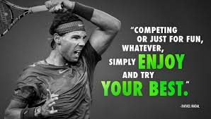 Rafael nadal won the 18th grand slam title of his tennis career sunday, putting him just two trophies away from roger federer's haul of 20 majors. Pin By Margaret Collins On Sports Celebrity Quotes Nadal Tennis Rafael Nadal Rafael Nadal Quotes