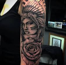 Both women and men would get these tattoos. 4 Native American Tattoo Ideas