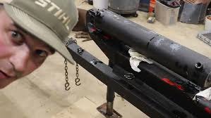 HOMEMADE SKID STEER LOG SPLITTER /TREE LIFE METAL FAB /ROGER WALDMAN  /584-TREE #SKIDSTEERLOGSPLITTER