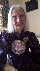Catherine Grossmith celebrates her 100th birthday in Dorchester