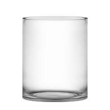 $1.25 ea 24 pcs 12 5h clear glass tapered cylinder vases wedding wholesale | ebay. Wide Glass Cylinder Flower Vase Candle Holder Centerpieces Glass Vases Depot