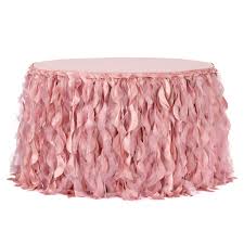 Curly Willow 17ft Table Skirt Dusty Rose Mauve In 2020 Curly Willow Table Skirt Dusty Rose
