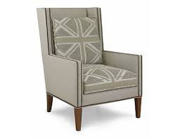 Pearson Furniture 2 Chairs Formal Room Big Bold Graphic On Chairs With Small Pewter Nails
