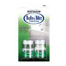 Shop mirolin white bathtub repair kit at lowe's canada online store. Rust Oleum Tub And Tile 0 45 Fl Oz White Tub And Tile Chip Repair Kit In The Surface Repair Department At Lowes Com