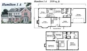 A formal dining room, with views to the front, lies off to the side. 2 Story Colonial Modular Home Builders Massachusetts Rhode Island New England