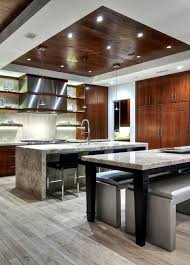Plan De Cuisine Fonctionnelle 105 Idees Pratiques Et Utiles Plafond Design Plafond Cuisine Faux Plafond Cuisine