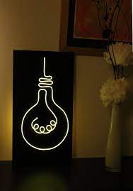 We Made Our Own Neon Sign With El Wire Diy Neon Sign Neon Wall Art El Wire Diy