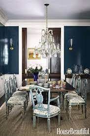 Navy Blue Walls Done Right French Country Dining Room French Country Dining Room Decor French Country Living Room