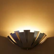Design Wall Light Directing Light Upward Providing Ambient Light