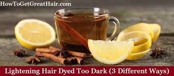 Once you lighten the hair color, you need to ensure that you care for your hair properly to prevent any additional damage. Lightening Hair Dyed Too Dark 3 Different Ways How To Get Great Hair