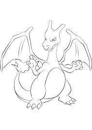 40+ fire type pokemon coloring pages for printing and coloring. Charizard No 06 Pokemon Generation I All Pokemon Coloring Pages Kids Coloring Pages