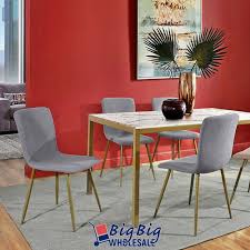 Get the best deal for wooden chairs antique chairs from the largest online selection at ebay.com. Artiss 4x Adamas Fabric Dining Chairs Dark Grey For Sale Online Ebay