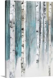 Framed Birch Tree Wall Art Ps076 A Winter Wall Art Birch Tree Art Tree Painting