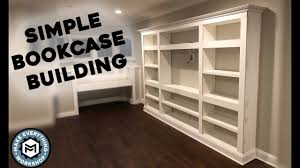 Bookcases are great for storing books, nick nacks, and papers. Building A Simple Book Case Woodworking How To Youtube
