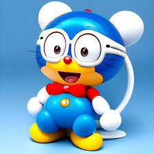Generate an 8K image of Doraemon, the famous cartoon character, ... -  Arthub.ai