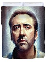 Nicolas Cage, Actor #1 Wood Print by John Springfield
